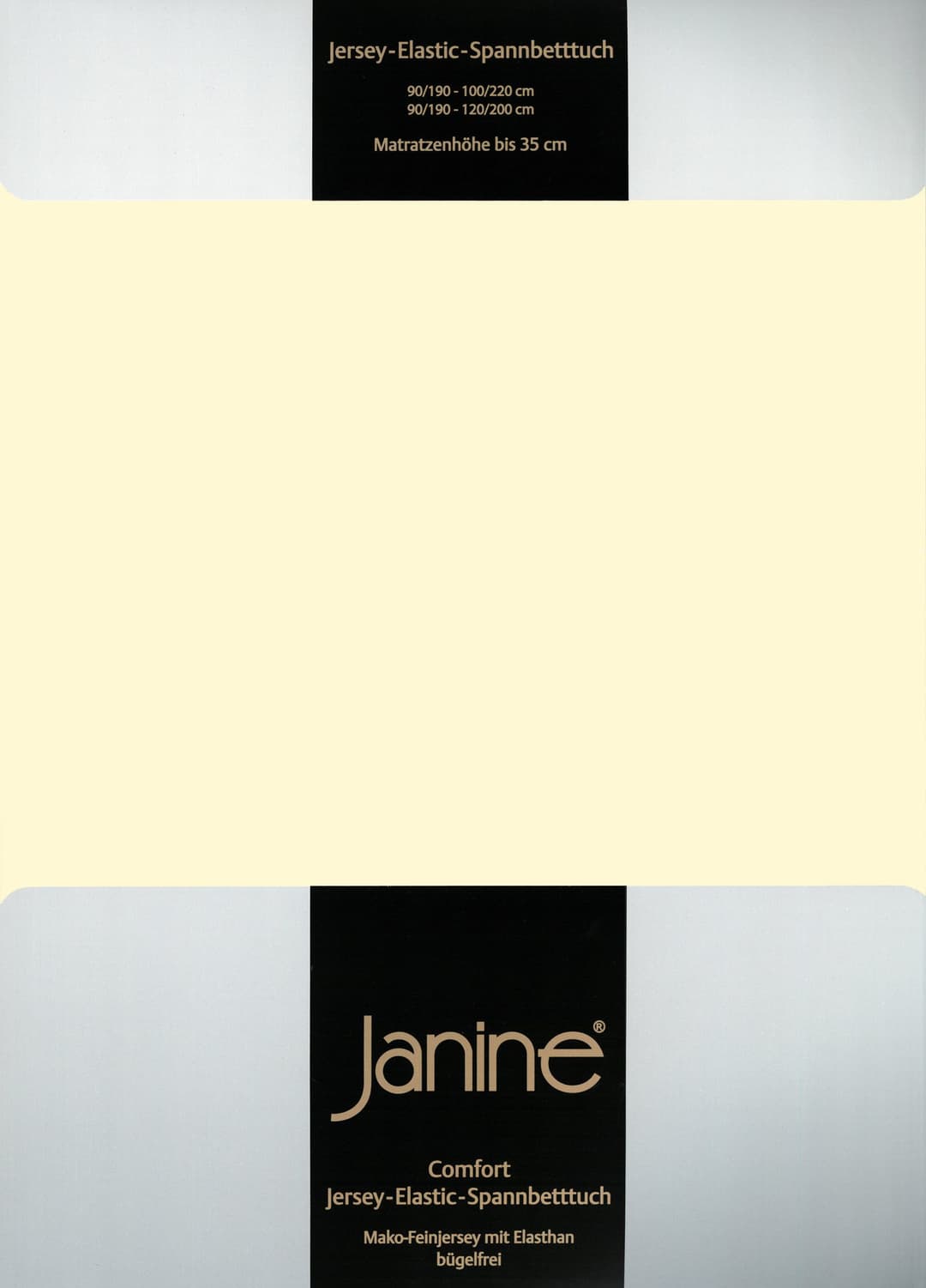 Janine Spannbettlaken ELASTIC 5002 | Beige