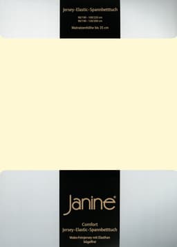 Janine Spannbettlaken ELASTIC 5002 | Beige