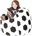 Sitting Point Sitzsack Fussball XL | Mehrfarbig 3