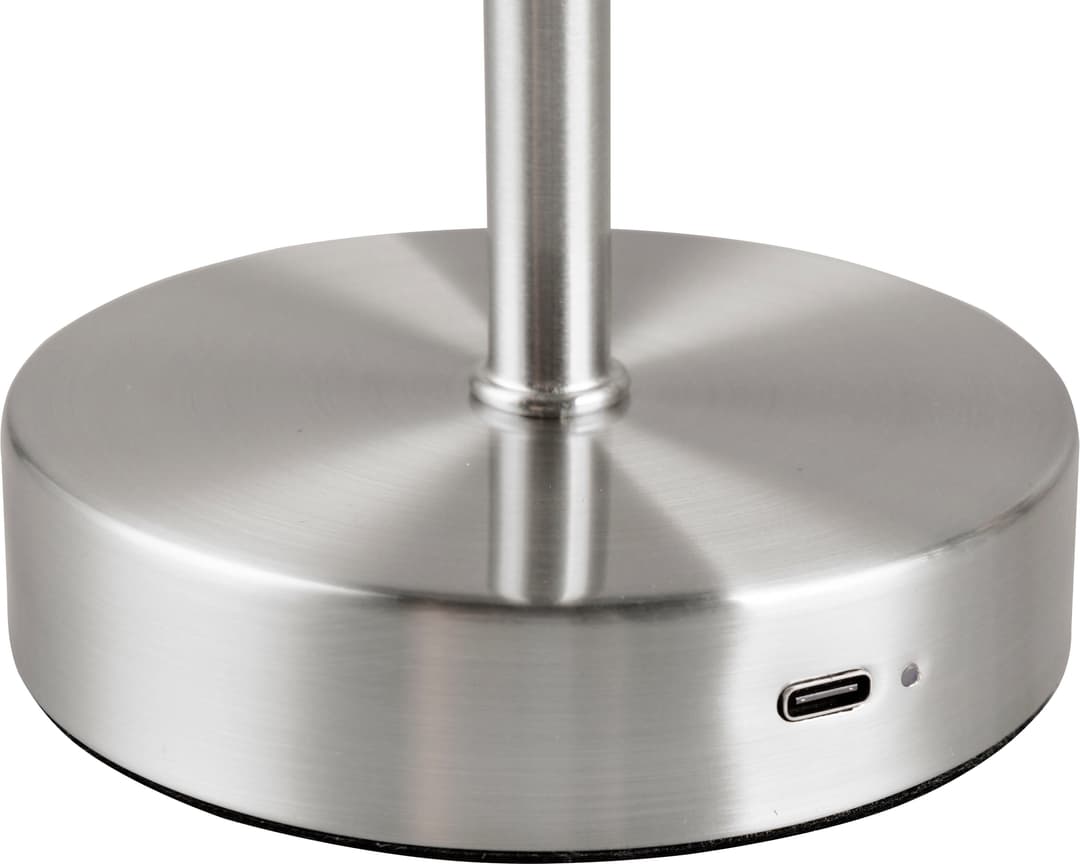Reality Leuchten LED Tischleuchte JEFF | Silber