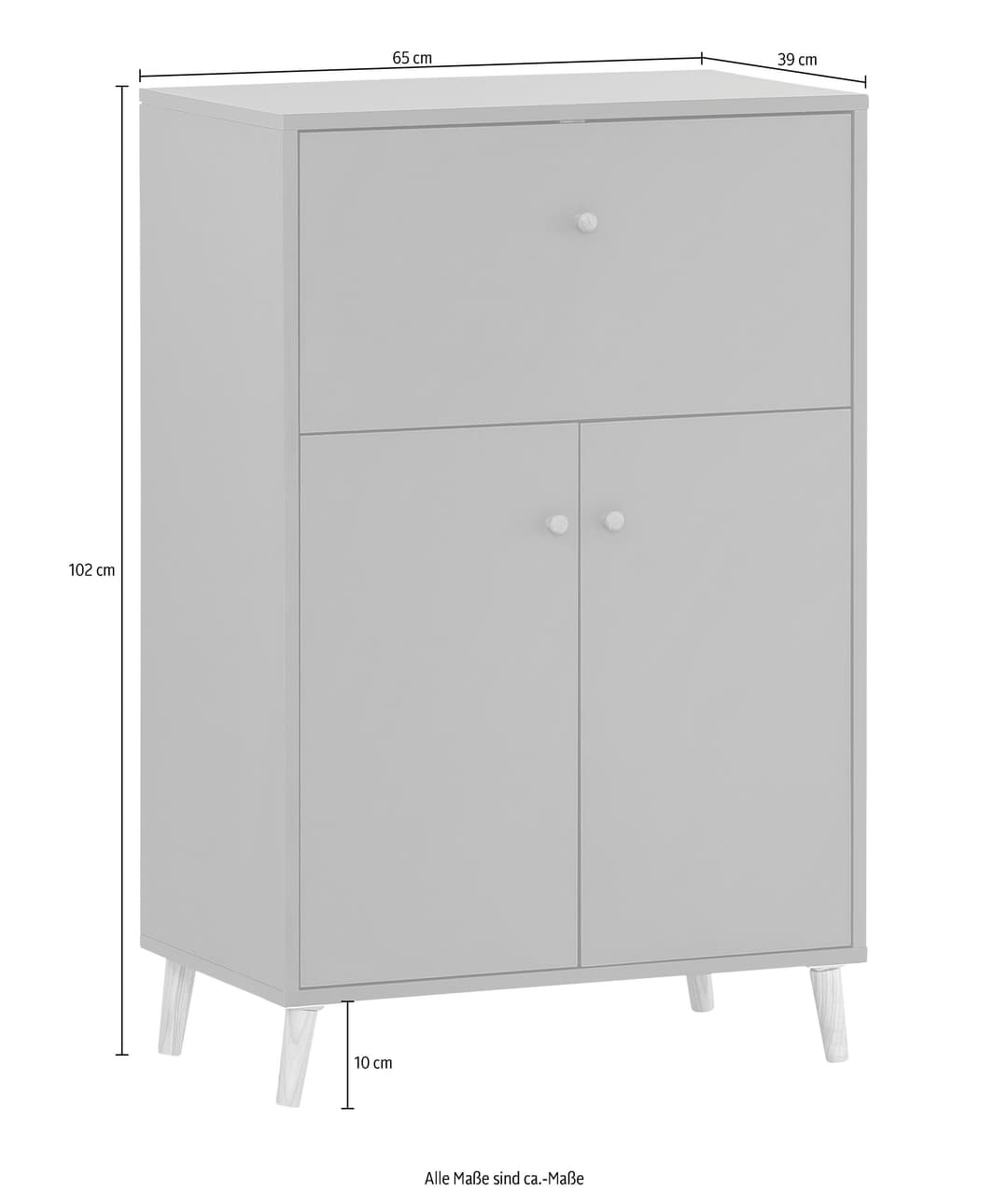 Schildmeyer Schreibtisch Serie 500 | Weiß