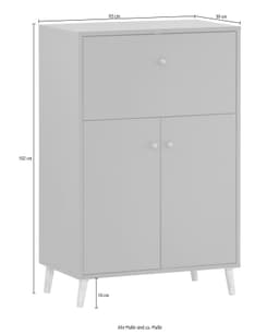 Schildmeyer Schreibtisch Serie 500 | Weiß