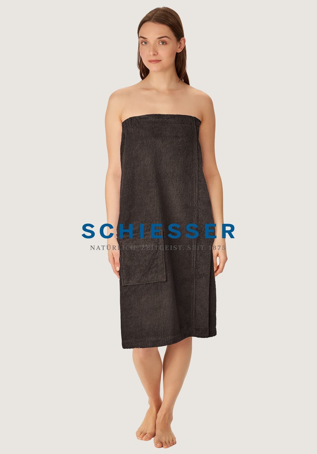 Schiesser Saunakilt Turin | Grau