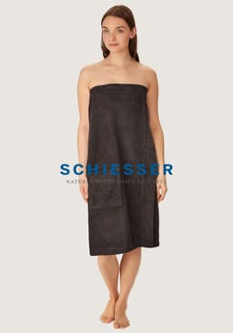 Schiesser Saunakilt Turin | Grau