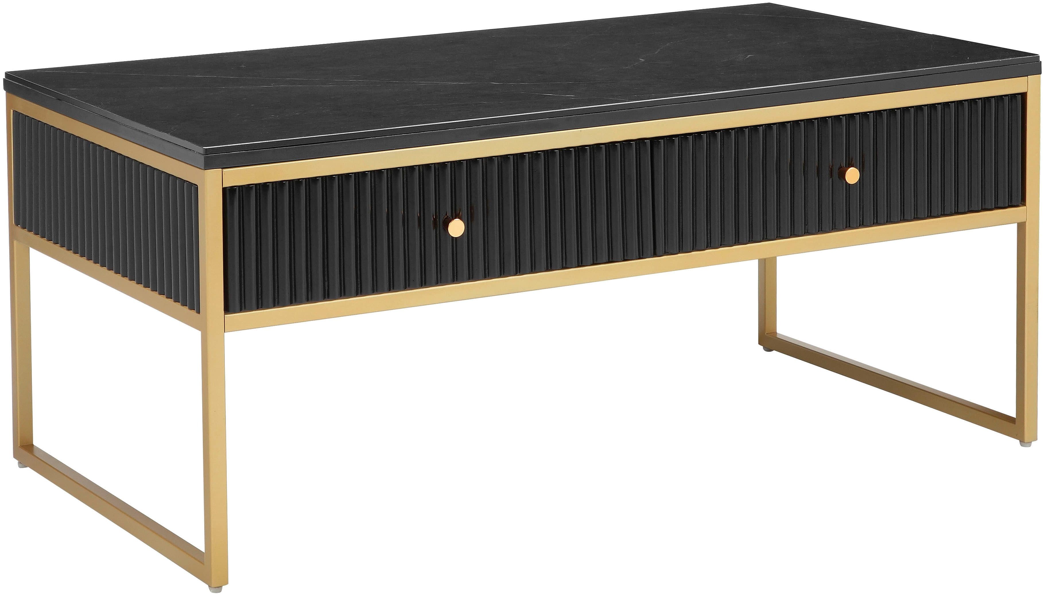 OTTO home Couchtisch Fleuriss | Schwarz