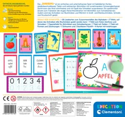 Clementoni® Schreib-Spiel | Mehrfarbig