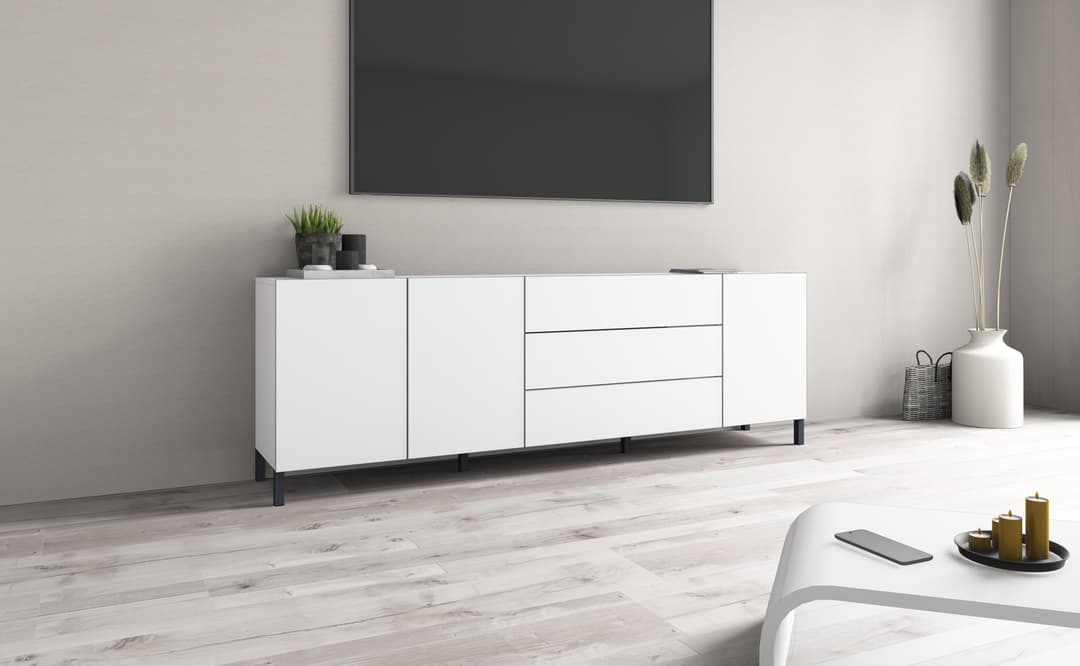 borchardt Möbel Sideboard Sophia | Weiß