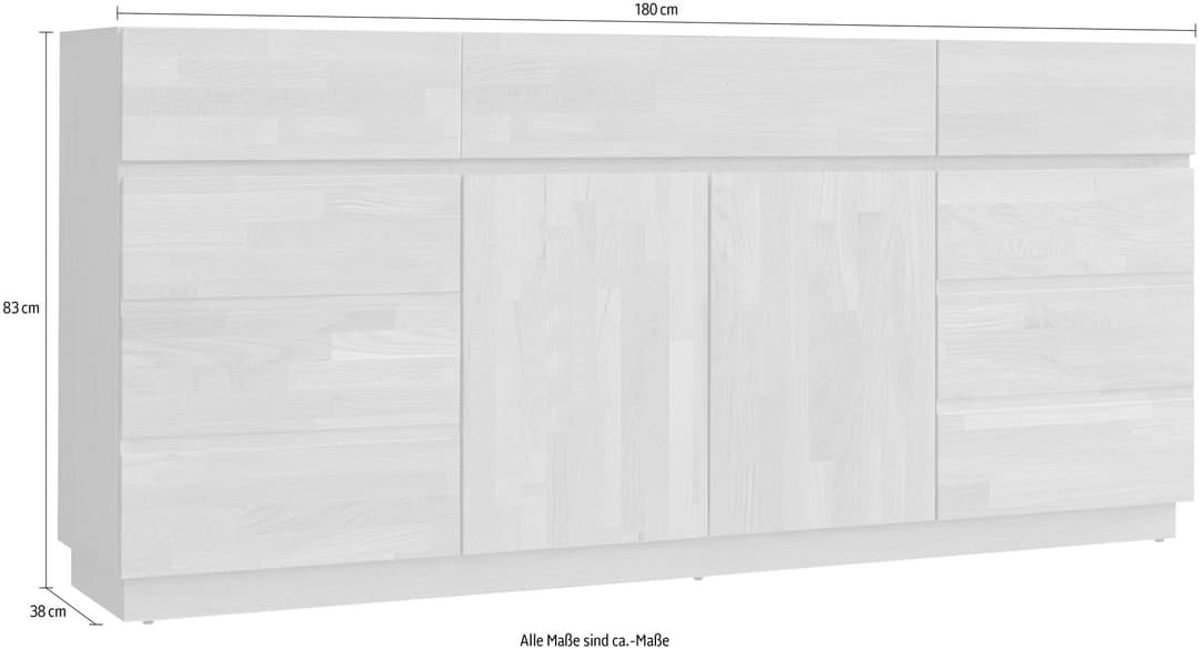 Home affaire Sideboard | Holztöne