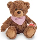 Teddy Hermann Kuscheltier Teddy braun mit rosa Halstuch, 30 cm | Braun