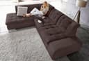 sit&more Ecksofa Pale L-Form | Braun