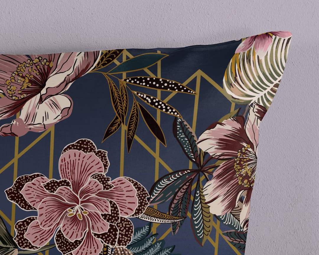 PURE luxury collection Wendebettwäsche Jos | Blau