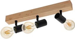EGLO Deckenspot TOWNSHEND 3 | Holztöne