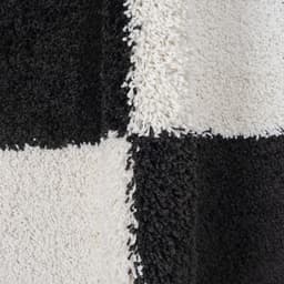Sanat Hochflor-Teppich Milano 1250 | Schwarz