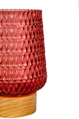 Pauleen LED Tischleuchte Rose Glamour | Rosa