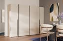 FORTE Kleiderschrank Narago | Beige 2