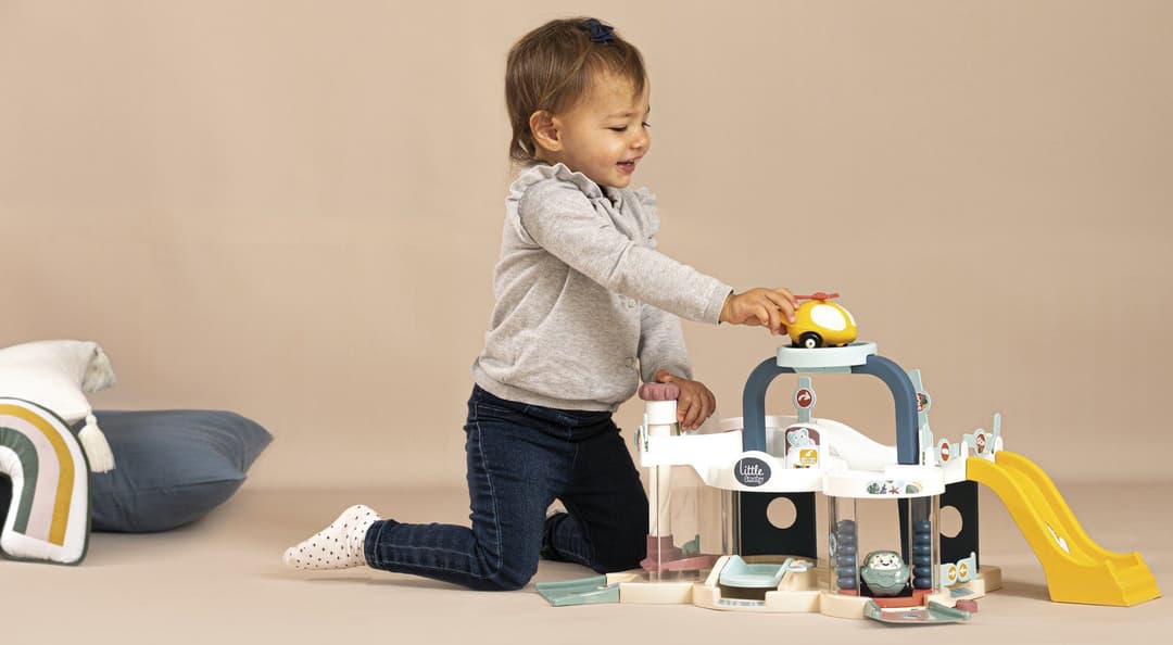 Smoby Spiel-Parkgarage Little Smoby | Blau