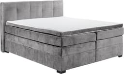 ED EXCITING DESIGN Boxspringbett Fanes | Grau