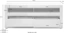 Home affaire Lowboard Carat | Weiß 4