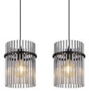 GLOBO LIGHTING Pendelleuchte GORLEY | Schwarz 4