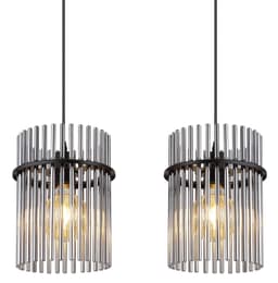 GLOBO LIGHTING Pendelleuchte GORLEY | Schwarz