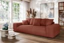 Home affaire Big-Sofa LAKESIDE 3-Sitzer Schlafsofa | Rot
