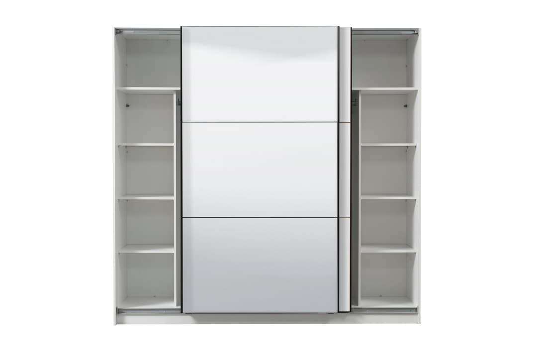 INOSIGN Schwebetürenschrank Sierra | Weiß