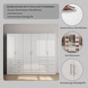 OTTO home Kleiderschrank Trento | Weiß 3