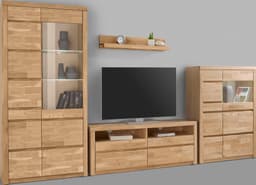 Wohnwand Silkeborg | Holztöne
