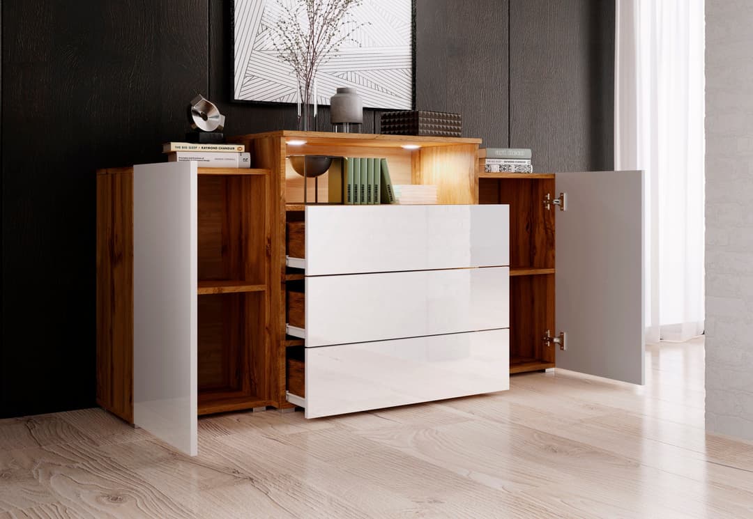 Home affaire Sideboard URBAN III | Holztöne