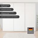 rauch Schwebetürenschrank KOLUNA | Weiß 3