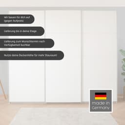 rauch Schwebetürenschrank KOLUNA | Weiß