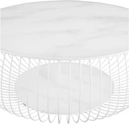 SalesFever Couchtisch Coffeetable | Weiß
