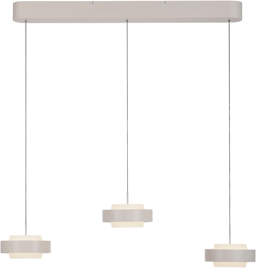 SCHÖNER WOHNEN-Kollektion LED Pendelleuchte ELMO | Beige