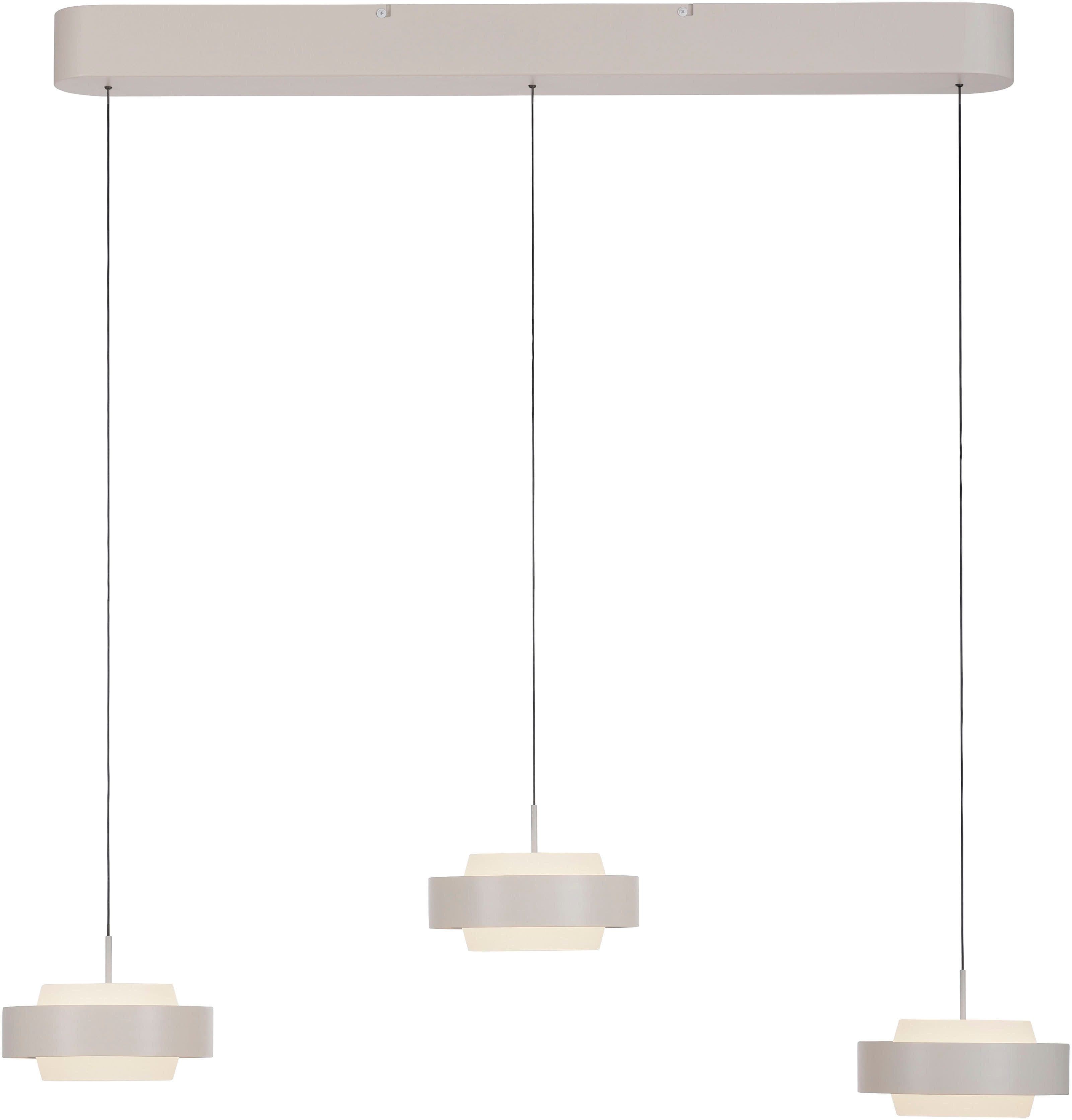 SCHÖNER WOHNEN-Kollektion LED Pendelleuchte ELMO | Beige