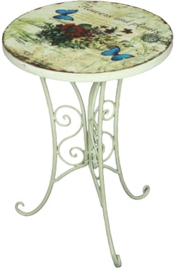Garden Pleasure Gartentisch FLORAL | Mehrfarbig