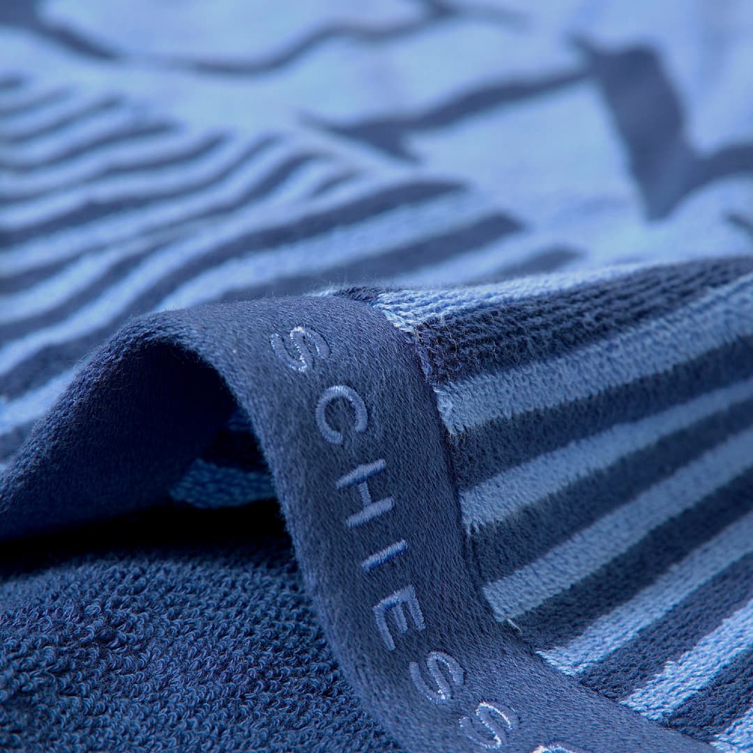 Schiesser Saunatuch Rom | Blau