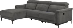 OTTO home Ecksofa LUND Cord | Grau