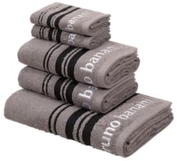 Bruno Banani Handtuch Set Daniel | Braun