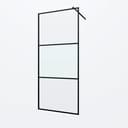 welltime Walk-In Foggy Black | Schwarz