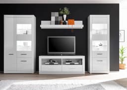 Home affaire Wohnwand BIANCO | Weiß