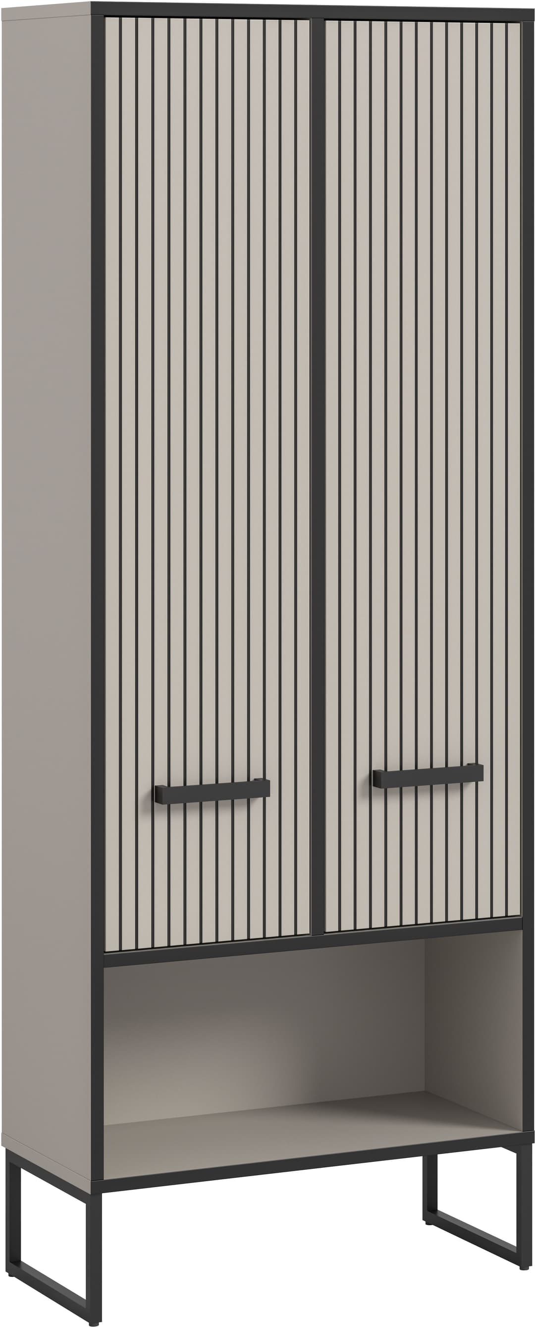 welltime Hochschrank Locri | Grau
