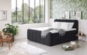 COTTA Boxspringbett Fort | Schwarz
