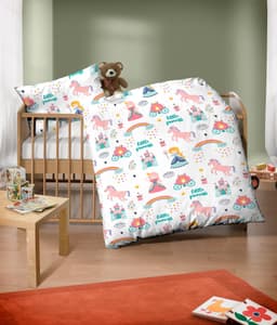 Biberna Bettwäsche kleine Prinzessin | Weiß