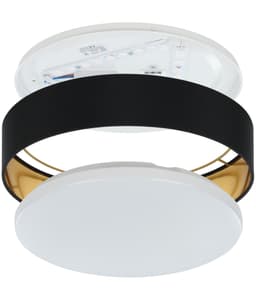 OTTO home LED Deckenleuchte Merryn | Schwarz