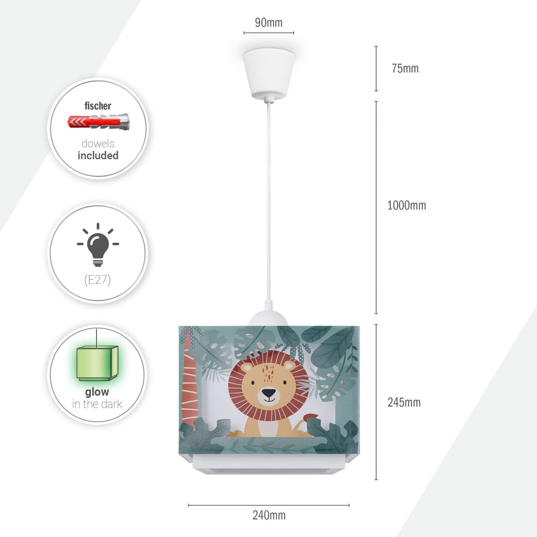 Paco Home Pendelleuchte GRETA | Mehrfarbig
