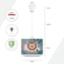 Paco Home Pendelleuchte GRETA | Mehrfarbig 5