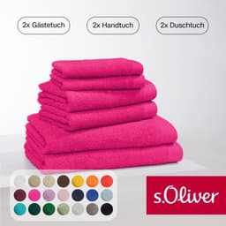 s.Oliver Handtuch Set | Pink