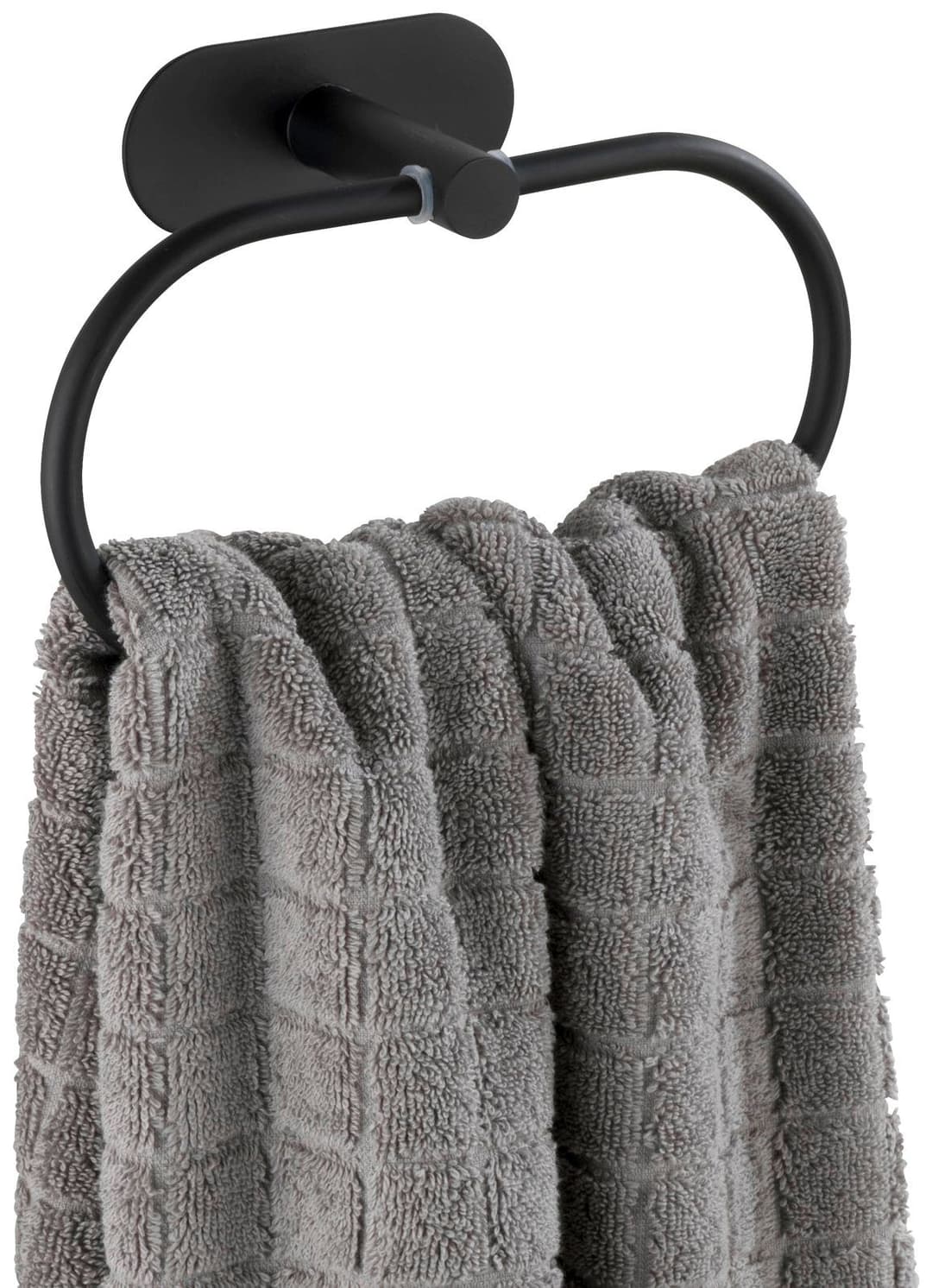 WENKO Handtuchring Orea | Schwarz