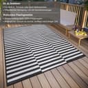 HANSE Home Sisalteppich Viela Outdoor Wendeteppich | Schwarz 3