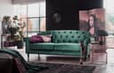 ATLANTIC home collection 2-Sitzer Carla | Grün 2